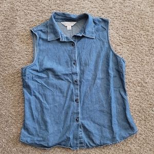 SALE!! 2/$15 Annex size large petite women jean top